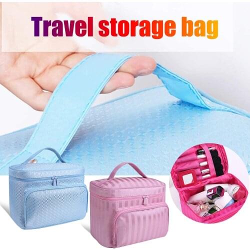 High quality Multifunction Waterproof Travel Toiletries Organizer Makeup Waterproof Storage Bag Large Capacity Cosmetic Bag