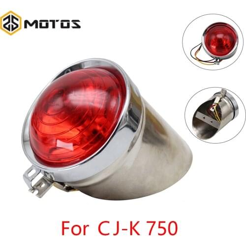 ZS MOTOS Retro Motorcycle Rear Light For Ural CJ-K 750 For BM R71M72 R1 R50 Rear Light For CJ-K 750 Ural Motor