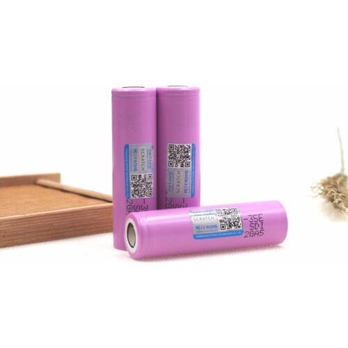 1 PC. .. Varicore 35e original power 18650 lithium battery 3500 mAh 3.7 V 25a high power inr18650 35e for Samsung