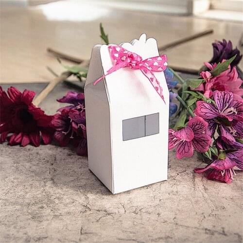10.8x15.5cm Gift box Cutting dies metal crafts paper die-cutting /DIY embossing Easter and New Year Scrapbooking