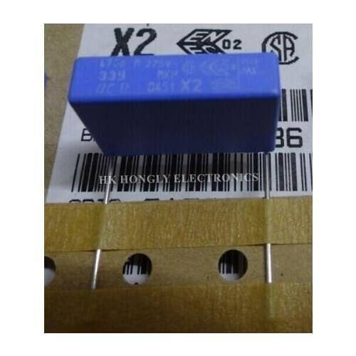 20PCS MKP339 470n M 275V 339 MKP 0.47UF 275VAC 470NF 474 P=22.5MM FILM CAPACITOR