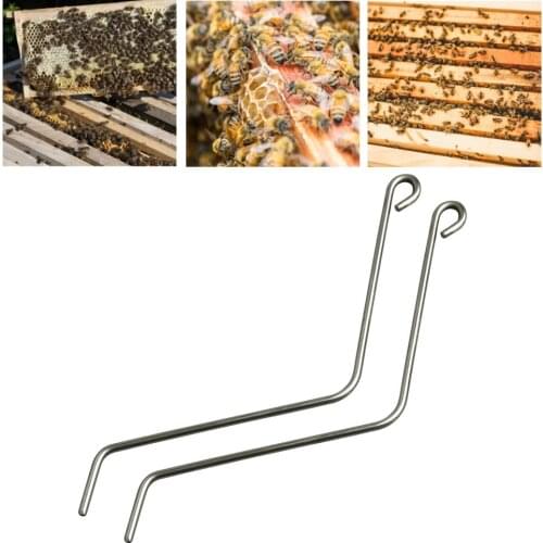 30PCS/ Bags Beehive Spring Clip Fastener Metal Wooden Bee Hive Clips Tools For Beekeeping Equipment