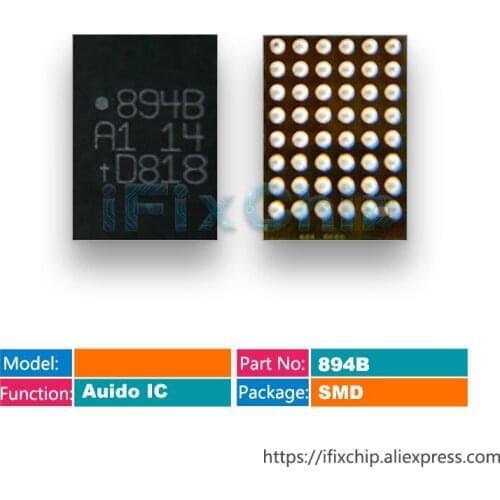 5pcs/lot IC 894B For Huawei Enjoy 10E Glory 9A Audio IC Sound Codec Music Ringing Amplifier Chip 48 Pins