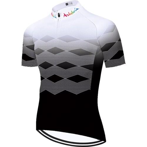 Andalucia Camiseta Velo Maglia Uomo Camisa Masculina Jerseys Ropa Para Hombre Maillot Cyclisme Homme Jersey Ciclismo Ciclismo