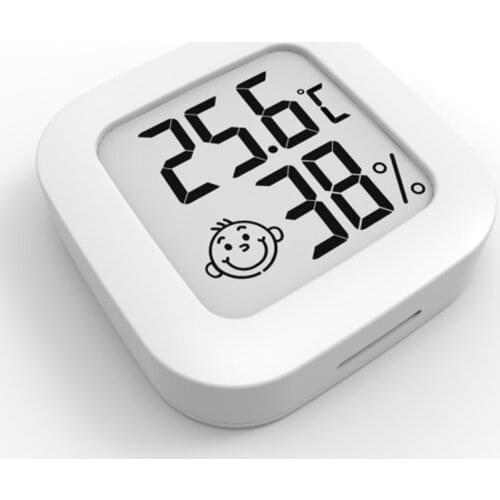 Indoor Temperature/Humidity Meter Easy Read Mini Digital Hygrothermograph Accurate Measurement Instrument Practical Easy Install