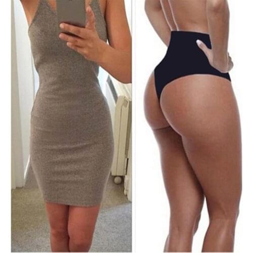 Women High Waist Trainer Body Shapers Hips Lift Up Tummy Control Slimming Shaperwear Briefs Underwear Waist Panties For Ladies