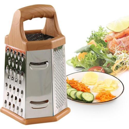 Kitchen Multi-functional Six-sided Peeler Veggie Chopper High Quality Stainless Steel Potato Apple Peeler Vegetable Fruit Tools