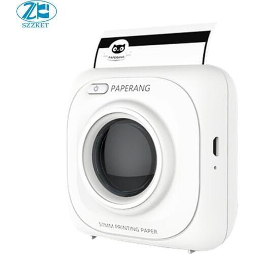 Mini Bluetooth Printers Pocket Photo Printer Stickers Portable Thermal Printers