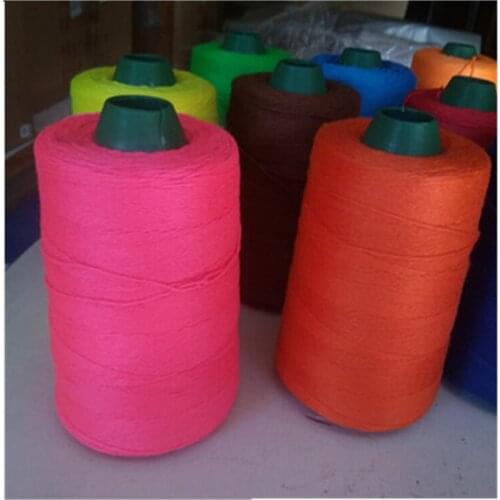 1mm Thread Pure Cotton Rope Full Cotton Cord Tied Sausage String Yarn Color Line Blue Green Black Does Not Fade