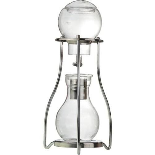 2019 New cold brew coffee maker Barista Percolator Wood Pillar Coffee Filter Baskets CIQ Eco-friendly Iced Coffee Maker