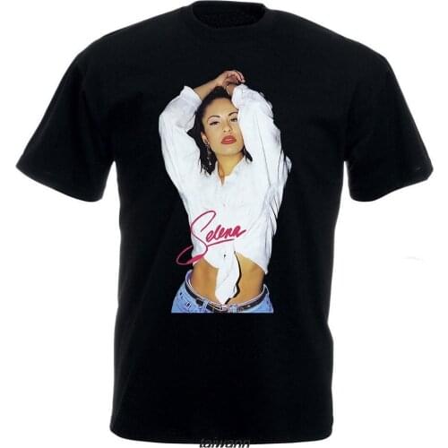 New Rare Selena Quintanilla T Shirt Top Black Usasz Limmited Edition