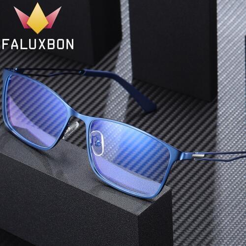 Progressive Prescription Glasses Men Optical Anti Blue Light Blocking Eyeglasses Myopia Photochromic Eyewear Reading Degree New