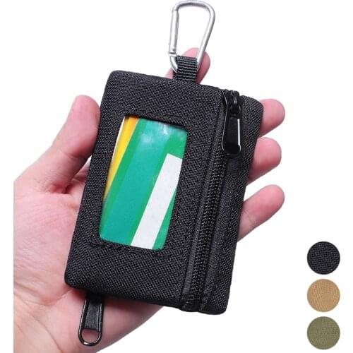 Tactical Molle Pouch Outdoor Wallet Waterproof Key Holder Money Case Card Bag Pack Hunting Traveling Waist Bag