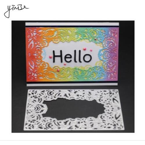 VCD121 Flower Cover SCRAPBOOK Metal Cutting Dies For Scrapbooking Stencils DIY Album Cards Decoration Embossing Folder Die Cuts