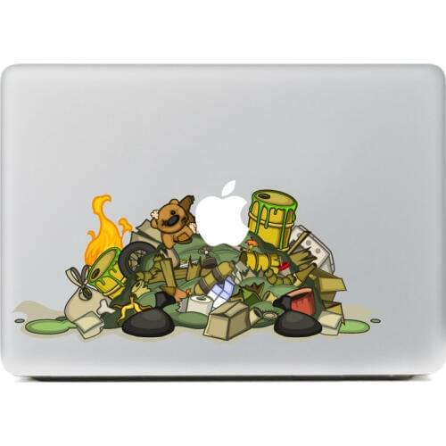 Debris pile Vinyl Decal Laptop Sticker For DIY Macbook Pro Air 11 13 15 inch Laptop Skin