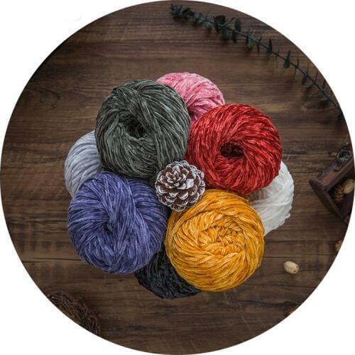 2*50g/ball High Quality Velvet yarn Soft protein Cashmere Yarn , DIY crochet Knitting Puppet Toys , sweaters . hats . Socks