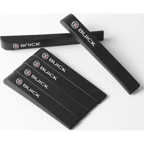 6Pcs Car Door Bumper Edge Rubber Strip Anti-collision Strip Sticker For Buick Regal Hideo Encore Lacrosse GL8 Excelle XT Verano