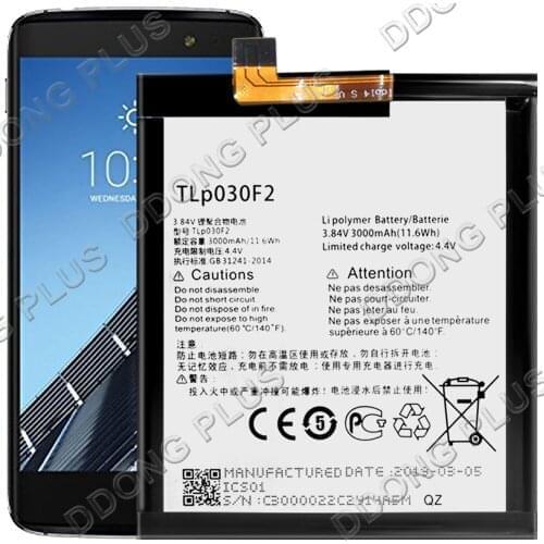 TLP030F2 Battery For Blackberry DTEK60 BBA100-1 Battery TLP030F1 Replacement Repair Part