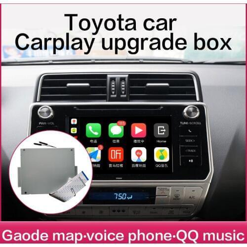 Wireless Carplay MMI Android auto interface box For toyotPRIUS Hilux Camry Tundra Sienna Fortuner Landcruiser Prado MuItimedia