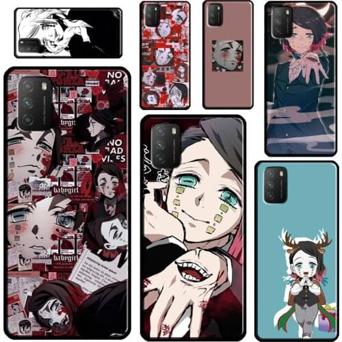 Enmu Demon Slayer Anime For POCO X3 Pro M3 F1 F2 F3 Phone Case For Xiaomi Mi 11 Lite 9 10 A3 Mi 11 Ultra 10T Pro