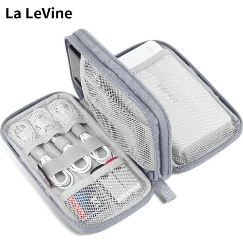 Digital Storage Bag USB Cable Organizer Earphone Wire Bag Pen Charger Power Bank Travel Kit Case Pouch Electronics Accessories