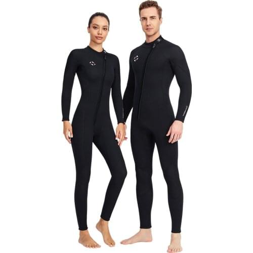 Wetsuits Mens 3mm Premium Neoprene Front Zip Full Suits for Scuba Diving,Spearfishing,Snorkeling,Surfing,Canoeing Dive Skin