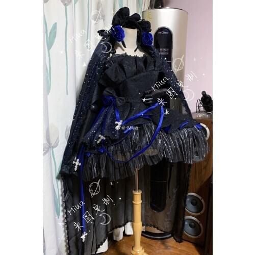 [Customized] Anime Azur Lane Sheffield Lolita Dress Party Uniform Cosplay Costume Women Halloween Carnival FreeShipping 2020 New