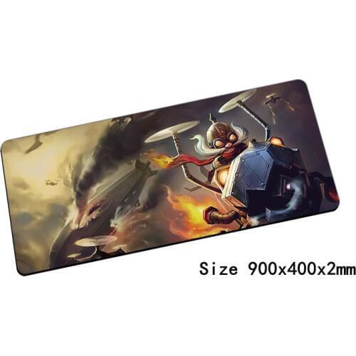 Corki mouse pad 900x400x2mm pad mouse lol notbook computer mousepad Daring Bombardier gaming padmouse gamer keyboard mouse mats
