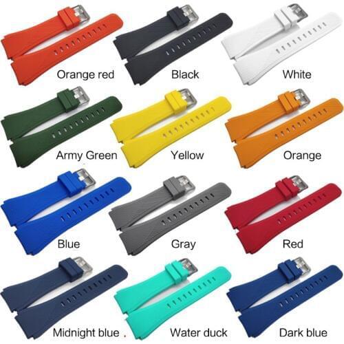 Soft Silicone Replacement Watch Band Wrist Strap Sport Watch Bracelet Belt For Samsung Galaxy Watch 46MM/Samsung Gear S3/Samsung