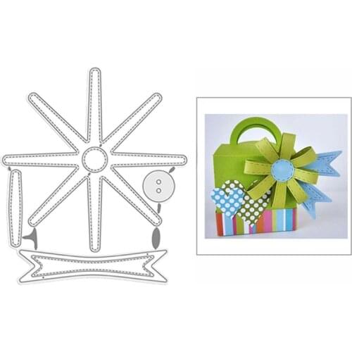 2021 New 3D Dainty Gift Bows Metal Cutting Dies for DIY Scrapbooking Decoration and Card Making Paper Craft Embossing No Stamps