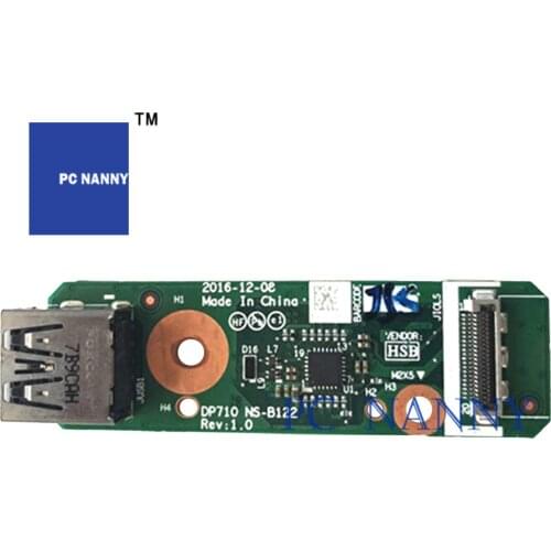 PC NANNY Original for Thinkpad P70 P71 POWER BUTTON BOARD NS-B122 WORKS