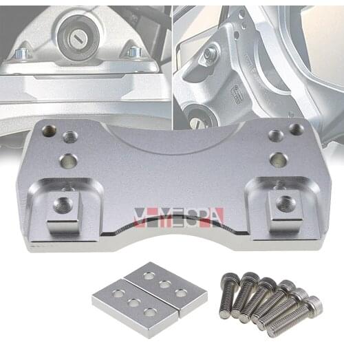 Motorcycle CNC Handle bar Clamp Handlebar Riser Adapter For BMW K1200GT K1200 GT K1300GT k1300 GT K 1200 1300 GT Accessories