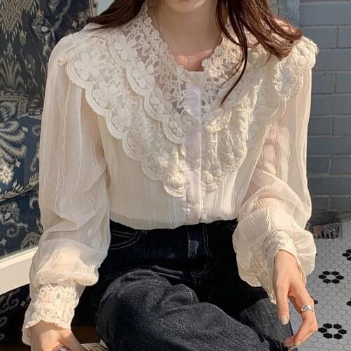Pinkou Transparent Blouses