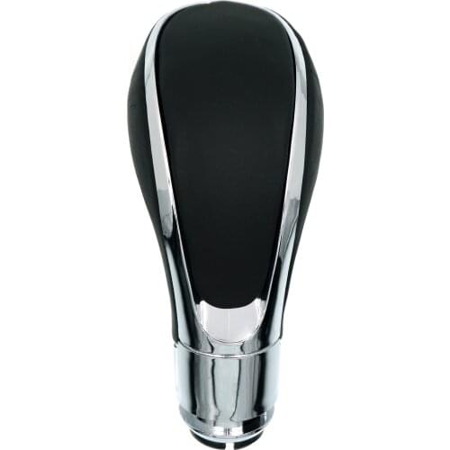 Automatic Transmission Gear Shift Knob Shifter Lever Stick For Opel Vauxhall Insignia Astra J GM Buick 08-16 Black PU Leather