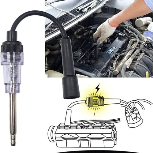 Ignition Coil Tester Car Spark Plug Tester Car Auto Tester Checker Diagnostics 12V Car Check Pen Tool OBD2 Auto Diagnostic Tool