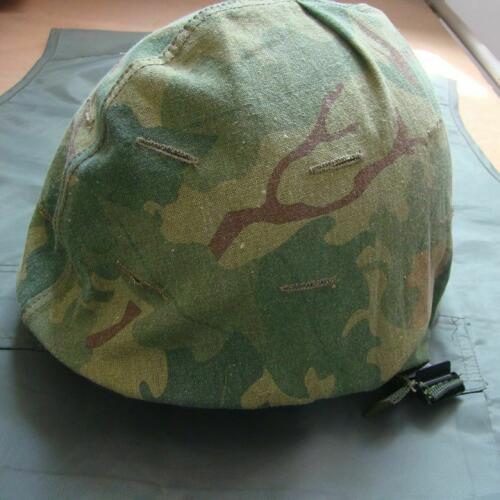 VIETNAM WAR US ARMY M1 HELMET COVER MITCHELL CAMOUFLAGE REVERSIBLE SPLINTER OUTDOOR MILITARY CAP