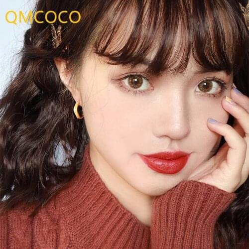 QMCOCO 925 Silver Multi Color Wavy Pattern Earrings For Women Simple Classic INS Style Twist Geometry Exquisite Women Earrings