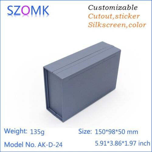 10 pcs a lot plastic enclosure diy electronic case electrical residential junction boxes pcb plastic enclosures150*99*50mm