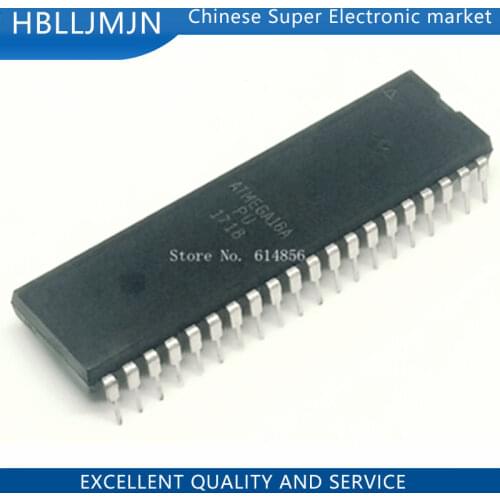 2pcs NEW ATMEGA16 ,ATMEGA16A-PU DIP40