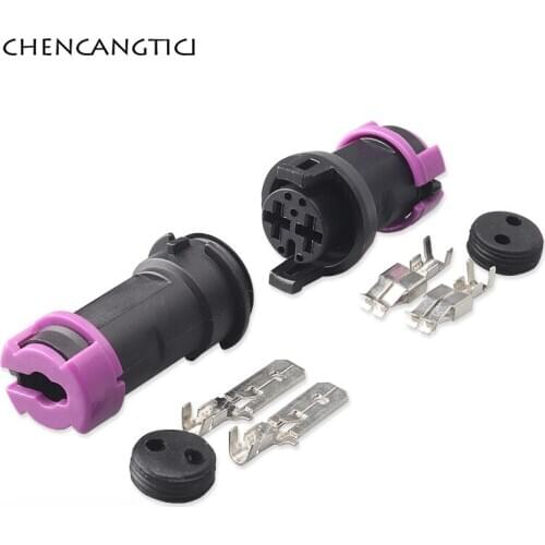 5 Sets 2 Pin Way TE TYCO Circular Waterproof Fog Lamp Socket Plug Male Female Connector For Toyota Mazda Rx7 813972926 813972923