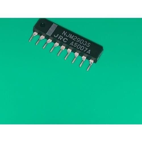 5pcs/lot NJM2903S SIP9 ZIP9 SINGLE-SUPPLY DUAL COMPARATOR