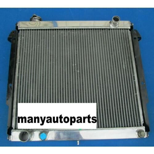 Aluminum radiator FOR JEEP XJ COMANCHE/WAGONEER/CHEROKEE 2.1 DESIEL,2.5/2.8 PETROL