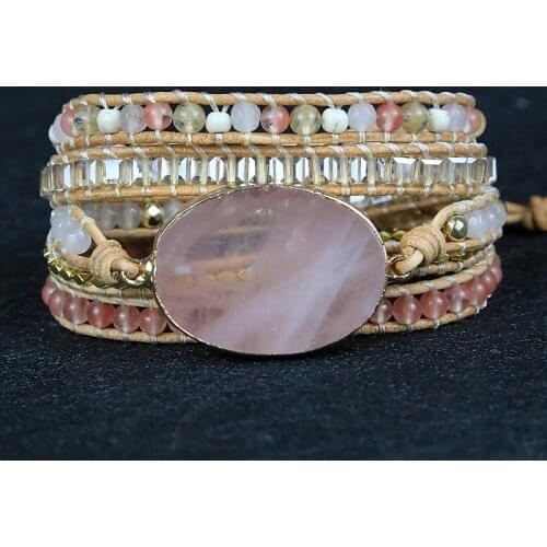 ARLEN HUMAN Pink Bracelets