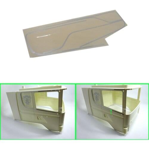 Gripen Car Frame Decoration Wire Frame Metal Sticker for 1/14 Tamiya RC Truck Trailer Tipper Scania 730 620 470 Car Diy Parts