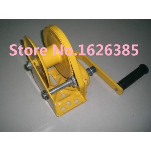 2600lb Boat windlastruck auto manual winch with self-locking without wire rope and hook, hand puller tire repair tool