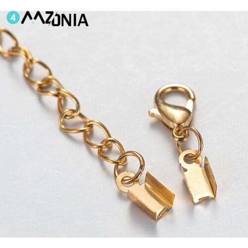 10pcs Ball Bead Chains Fits Key Chain Extension Tail Chain Lobster Clasp Hook Connector DIY Jewelry Making Supplies Findings