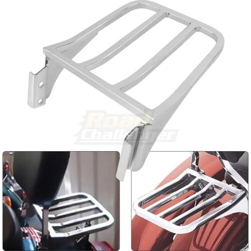 For Harley Sportster XL 04-17 Dyna 06-17 Softail 84-05 FLST FLSTC LSTSC 06-17 Motorcycle Sissy Bar Backrest Luggage Rack