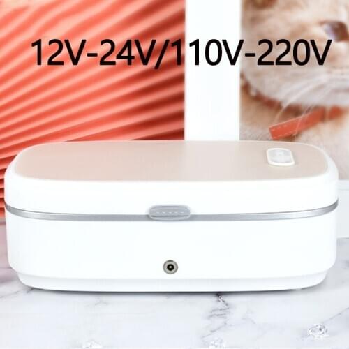 110V-220V Electric Lunch Box Portable Food Warmer Rice Cooker Water Free Lunch Heating Box Home Car Preservation Cooker 1L