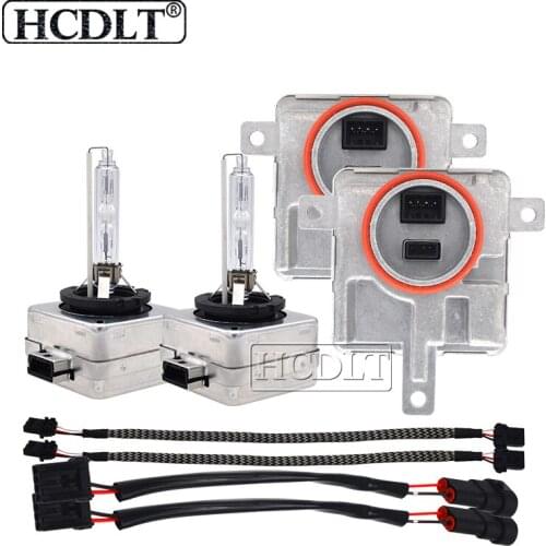HCDLT W003T22071 8K0941597E 55W D3S Xenon HID Headlight Ballast Kit 55W Xenon D1S 6000K 5000K 4300K 8000K D8S HID Lamps For Audi