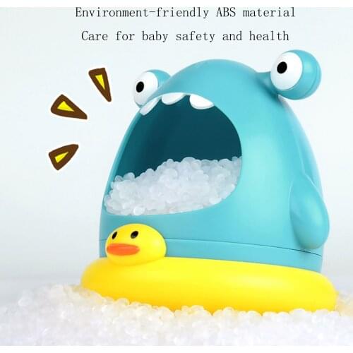 Bubble Machine Shark Crabs Music Kids Bath Toy Bathtub Soap Automatic Bubble Maker Baby Bathroom Toy For Children